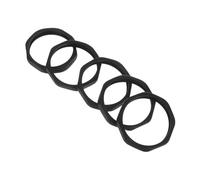 CONGARTENO Microphone Anti-Fall Sleeve Microphone Anti-Rolling Ring with Anti-Slip Design for Handheld Mic Protection 5Pcs Set for Ktv Live Broadcast Recording Studio Use