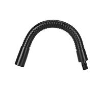 CONGARTENO Microphone Stand Extension Hose Black Mic Holder Adapter Thread Lightweight Portable Replacement for Studio Radio Broadcast Recording
