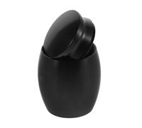 CONGARTENO Mini Aluminum Alloy Urn for Human Pet Ashes, Engravable Small Memorial Keepsake 40x30mm Black, Personal Mini Urn for Funeral and Celebration of Life