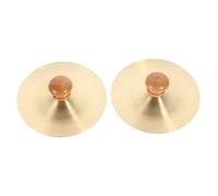 CONGARTENO Mini Copper Finger Cymbals Small Traditional Percussion Instruments for Dance Performances Parties Cultural Heritage Music Education