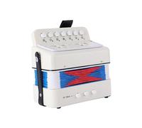 CONGARTENO Mini Educational Accordion for Abs and Metal Musical Instrument Beginner Friendly Music for Boys and Enhances Patience and Cognitive Skills