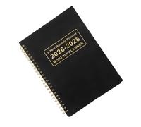 CONGARTENO Monthly Planner Notebook with Smooth Paper for Students Teachers Workers Academic Calendar Journal for Goal Setting Project Scheduling and Personal Organization
