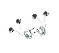 CONGARTENO Neck Hanging Sports Headset with Noise Reduction Aural Earphone Design Wired Mic Lightweight Sweatproof Ear Hook Earphones for Daily Use and Exercise