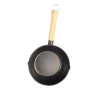 CONGARTENO Nonstick Sauce Pan Milk Pot with Wooden Handle 16Cm Maifan Stone Coating Heat-Resistant Kitchen Cooking Pan for Stovetop Simmering and Soup Preparation