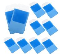 CONGARTENO Nurse Pen Pocket Insert Bag 10pcs Light Blue Small Doctor Pen Storage Pouch Shirt Pocket Protector Daily Use Organizing Case for Medical Staff