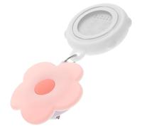 CONGARTENO Nurse Pocket Watch Flower Design Lightweight Electronic Timing Watch for Nurses Doctors and Students Silicone Digital Display Fob Timer for Medical Staff