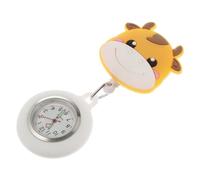 CONGARTENO Nursing Fob Watch Cartoon Hanging Pocket Watch Retractable Buckle Lightweight Quartz Metal for Nurses Cute Delicate Design