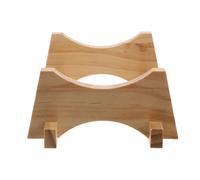 CONGARTENO Oak Barrel Stand 3l Beverage Dispenser Holder Light Brown Wood Water Jug Support for Home Kitchen Countertop Wine and Beer Barrel Rack