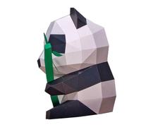 CONGARTENO Panda Origami Paper Model Creative Handmade Animal for Home Decor Premium Tear-resistant Material Educational Craft for Adults for Parties and Festivals