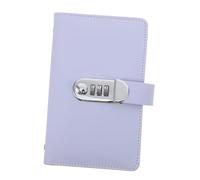 CONGARTENO Password Lock Savings Goal Binder with Water-Resistant Dual-Sided Cash Organizer Financial Planner with Secure Lock for Home and Office Budget Book in Dreamy Purple Double Storage