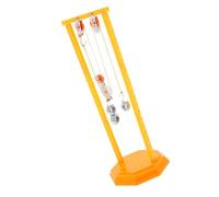 CONGARTENO Physics Pulley Kit for Stem Science Experiments with Plastic Gears and Band Pulleys DIY Engineering and Mechanic Building Set for Middle and Elementary School Students Educational