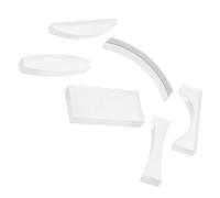 CONGARTENO Physics Teaching Optical Lens Concave Convex Prism Glass for Middle School Science Experiments Lightweight Portable Laboratory Optics Equipment for Refraction and Reflection