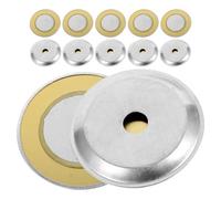 CONGARTENO Piezoelectric Copper Diaphragm Discs Sound-controlled Electronic Products and 150pcs Acoustic Trigger Buzzers Replacement for Electrical Devices