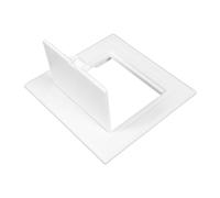 CONGARTENO Plastic Access Panel for Drywall Ceiling Reinforced Cable Trunking White Outlet Covers Vent Covers