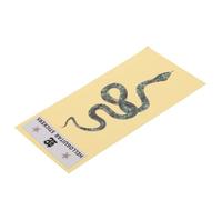 CONGARTENO Plastic Snake Headstock Decal Fretboard Stickers for Guitar Neck Fingerboard Decoration Thin Acoustic Guitar Neck Inlay Stickers with Enduring Color Fit for Electric and Acoustic