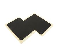 CONGARTENO Portable Lightweight Karate Breaking Board Thick Black Reusable Taekwondo Training Pad for Adults Indoor Martial Arts Practice and Performance
