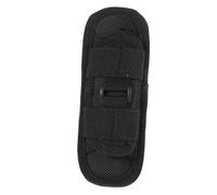 CONGARTENO Portable Nylon Flashlight Pouch with Built in Belt Clip Carry Case for Mini LED Flashlights Outdoor Camping and Hiking Accessory Compact Holder