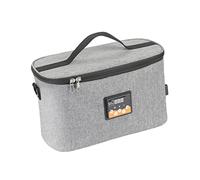 CONGARTENO Portable Real-time Temperature Display with Baby Bottle Warmer Bag 8l Capacity Made of Sturdy Oxford Cloth with Dc 12v, Suitable for Outdoors and Hanging on Stroller Handles