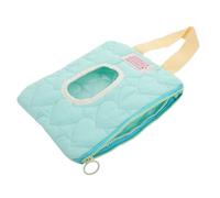 CONGARTENO Portable Refillable Wipes Dispenser Pouch with Tear-Resistant Cover Lightweight Travel Storage Bag for Stroller Hanging and Diaper Bags Soft Material Convenient Go Tissue Holder