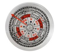 CONGARTENO Portable Retro Chinese Feng Shui Compass for Outdoor Camping Educational Use and Home Decoration Chic Fengshui Luo Pan with Astronomical Features