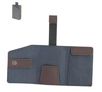 CONGARTENO Portable Trifold Wallet for Men Women Capacity Card Holder Pouch Durable and Wear Resistant for Business Id Cards Convenient Storage
