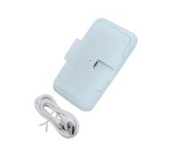 CONGARTENO Portable USB Baby Wipe Heater Wet Tissue Warmer for Home and Car Use Light Blue Compact Design