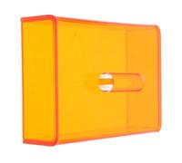 CONGARTENO Portable UV Blocking Medicine Light Shield Box, Small Amber Translucent Pill Case with Stackable Design, Protective Organizer for Light-Sensitive Pills and Ampoules, for Travel