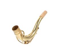 CONGARTENO Professional Golden Saxophone Curved Neck Sound Changing Tube Bend Neck Accessory for Alto Tenor Saxophones Easy to Use with Sturdy Construction