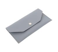 CONGARTENO Pu Leather Cash Envelope Wallet for Women Compact Money Organizer Card Slots Portable Long Wallet for Everyday Use and Travel