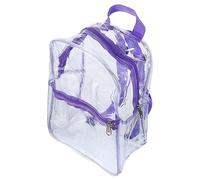 CONGARTENO Pvc Backpack for Women and Boys and Girls, Creative Purple Rucksack Bag, Portable Small Decorative Sports Daypack for Travel and School