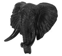 CONGARTENO Realistic Head Wall Hanging Decor Sturdy Animal Sculpture for Living and Gallery Fine Workmanship with Delicate Texture Outdoor Suitable Home Art Craft Gift