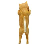 CONGARTENO Resin Cat Figurine Plant Pot Hanger with Lifelike Details Multi Functional Flower Pot Ornament for Indoor Outdoor Garden Micro Landscape Decoration