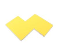 CONGARTENO Reusable Plastic Taekwondo Breaking Board Thickened Yellow Practice Training Board for Martial Arts Performance and Testing Wear-resistant Design for Indoor Gym Use