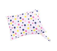 CONGARTENO Reusable Wet Dry Bag Organizer for Diapers and Laundry Hanging Storage for Travel and Essentials Lightweight Pink Dot Design