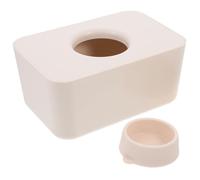 CONGARTENO Reusable Wet Wipe Holder Box with Large Capacity Silicone Seal Lid, Keeps Tissues Clean, Practical Wet Wipes Storage Container for Home or Car Use
