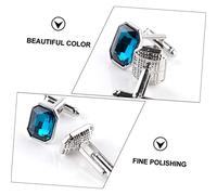 CONGARTENO Rhinestone Cufflink for Shirts Fashionable Female Cuff Link Clothes Sleeve Button for Womens Suit Accessories