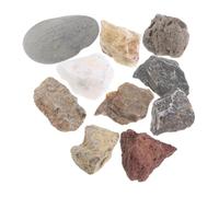 CONGARTENO Rock and Mineral Collection Kit with Detailed Specimens and Classification Portable Storage Box for Classroom Teaching and Field Testing Educational Geology Science for Learning