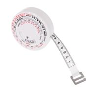 CONGARTENO Round Body Tape Measure with Bmi Calculator Retractable Body Fat Measurement Tool for Accurate Waist Monitoring Portable and Compact Design for Home Gym Travel Use