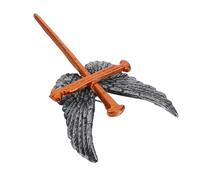CONGARTENO Rustic Handmade Winged Cross Wall Decor with Angel Wings Intricate Catholic Crucifix Sculpture for Home Office Church Sacred Space Spiritual Religious Prayer and Blessings