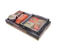 CONGARTENO Sacrificial Paper Hot Pot Ancestor Burning Papers Set Figurine Decoration Ancestral Worship Traditional Sacrifice Ceremony in Uk