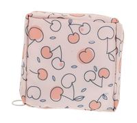 CONGARTENO Sanitary Napkin Storage Box Multifunctional Compact Nursing Pad Pouch Sturdy Makeup Bag for Women Large Capacity Sanitary Napkin Holder