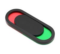 CONGARTENO Self Adhesive Sliding Door Sign Black Privacy Indicator for Bathroom Office Bedroom Easy Slide Between Vacant and Occupied Enhances Security and Privacy for Home and Business