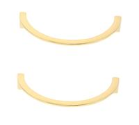 CONGARTENO Semi Circle Aluminum Alloy Cabinet Pull Handles Scratch Resistant Modern Kitchen Hardware for Wardrobes Cupboards Minimalist Furniture Handles