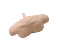 CONGARTENO Shoulder Mannequin Model with Stable Support Rack for Hair Salon Teaching and Cosmetology Practice Practical Simulation Head Display Stand for Wigs Hats and Accessories