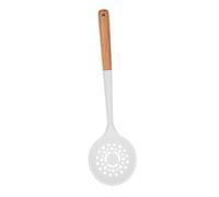 CONGARTENO Silicone Slotted Cooking Spoon High Temperature Resistant Multifunctional Colander Strainer for Family Restaurant Use Easy to Clean Kitchen Accessory