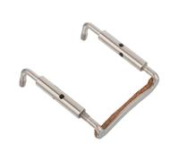 CONGARTENO Silver Chin Rest Screws with Integrated Clamp Design Fine Threaded Violin Parts for Secure Installation and Enhanced Stability Professional Fiddle Accessories