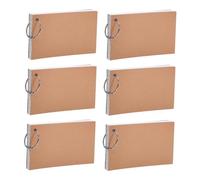 CONGARTENO Small Lined Memo Pads with Binder Rings Portable Index Cards Notepads for Note Taking Meeting Study and Office Use Smooth Writing Paper Compact with Cover Backing for Easy Tear-off