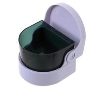 CONGARTENO Smart Mini Cordless Jewelry Cleaner Machine White with Intelligent Control for Coins Dentures Retainers and Fine Jewelry Deep Cleaning at Home