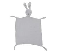 CONGARTENO Soothing Cotton Security Blanket with Rabbit Design Newborn Appease Towel Sensory for Boy Girl and Soft Comforter Sleep and Calm
