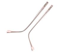 CONGARTENO Spring Eyeglass Temples Replacement Arms, Rose Gold Eyewear Frame Legs Repair Parts for Sunglasses and Glasses, Compatible Universal Spare Eyeglass Arm Accessories